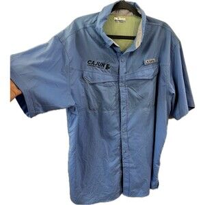 Columbia PFG Men’s Button Down Windbreaker Fishing Shirt